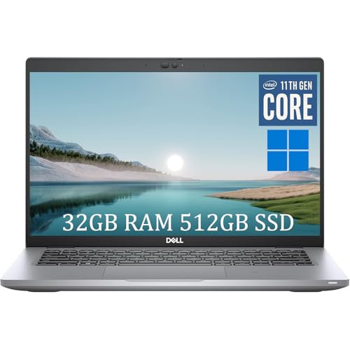 Image of Dell Latitude 5420 Laptop Business 14in FHD(1920x1080), 5420 Computer, Core i5 1145G7 Processor, 32GB RAM, 512GB SSD, HDMI, Windows 11 Pro (Renewed)