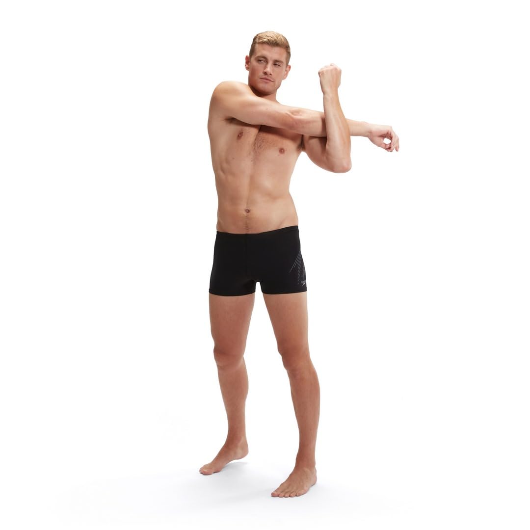 Speedo Hyperboom Placement Aquashort | Swim Training | Fitness | Chlorine Resistant Aquashort Hombre (Pack de 1)