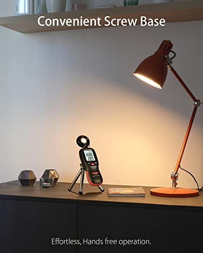 Wintact Digital Illuminance Light Meter Handheld With Thermometer Ambient, Lux Meter Range Up To 200,000 Lux, Photometer Light Intensity Sense Test For Garden Indoor Plants Led Grow Light, Photography #TOP4