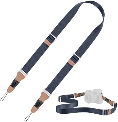 K&F Concept Camera Neck Strap for Photographers with Quick Release, Adjustable Camera Shoulder Sling Strap Compatible for Nikon Canon Sony Olympus DSLR Camera