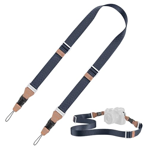 [K&F Concept] カメラストラップ ショルダーストラップ ネックストラップ 軽量 速写ストラップ 幅32mm 長さ調節可 おしゃれ 一眼レフ/ミラーレスカメラ/デジカメなど用ストラップ