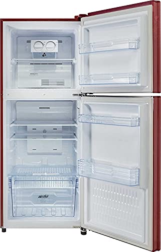 Image of Lloyd 276 L 2 Star Inverter Frost Free Double Door Refrigerator (GLFF282ASRT1PB, Sakura Red)