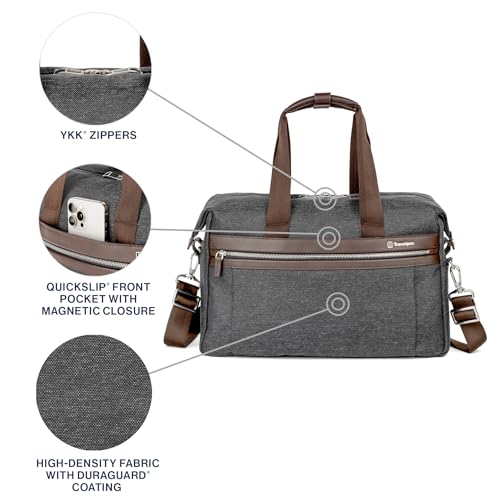 Travelpro Platinum Elite Underseat Tote Bag, Grey, 16.5-Inch - image 2