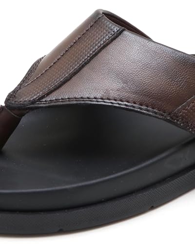 Image of GIBBON'S Series Men's Leather Sandals|Ethnic, Formal, Office Slipper for Man