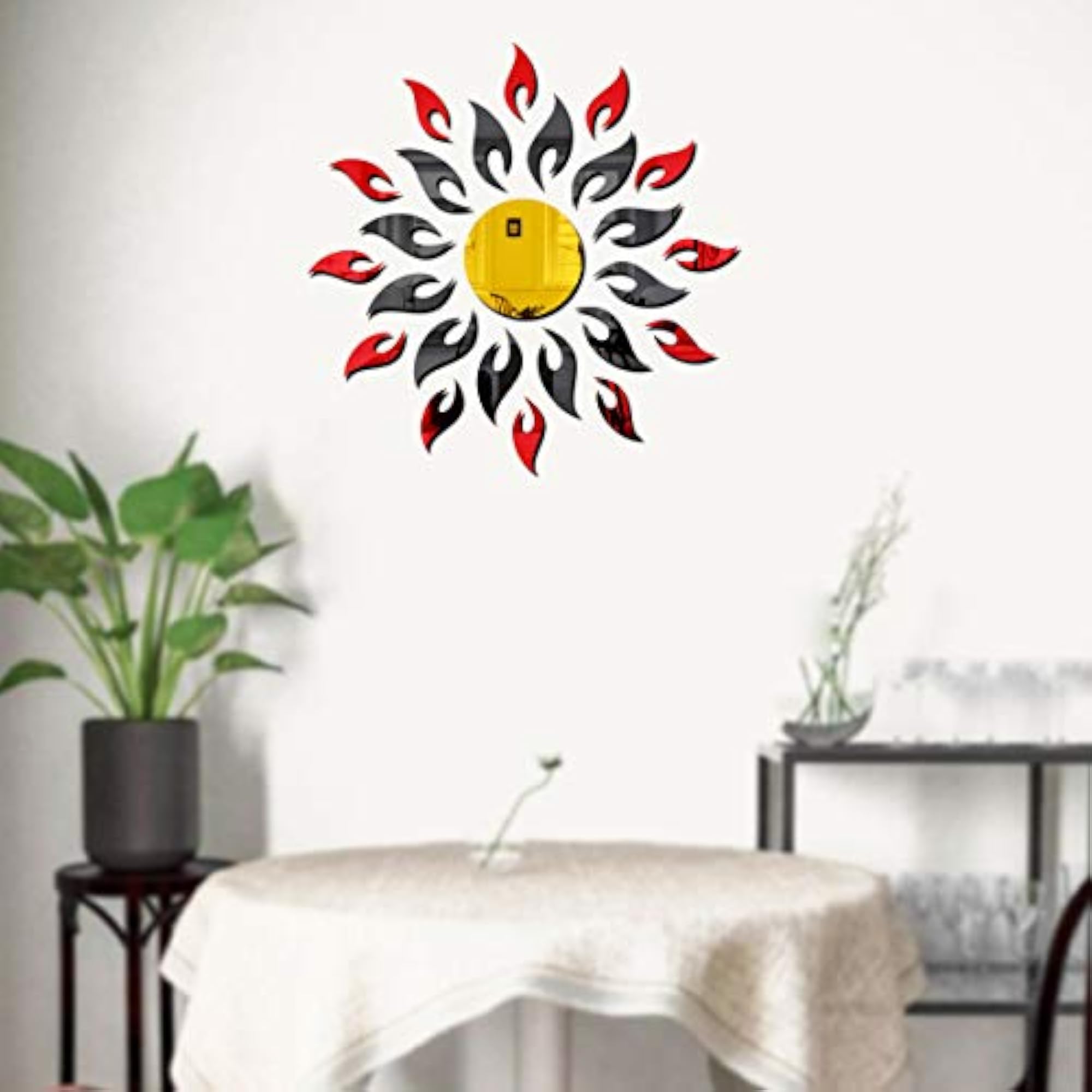 3D Acrylic Decorative Mirror Wall Stickers
