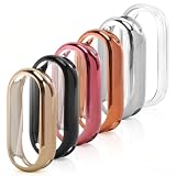 6 Stück Xiaomi Smart Band 10 Hülle, Mi Band 10 Schutzhülle, TPU Hülle