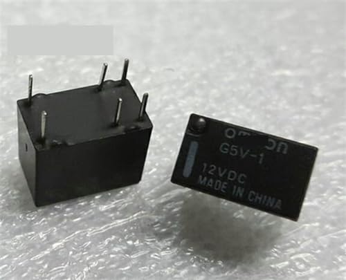 Relé de señal G5V-1-12VDC de 6 pines y 1A para circuitos electrónicos
