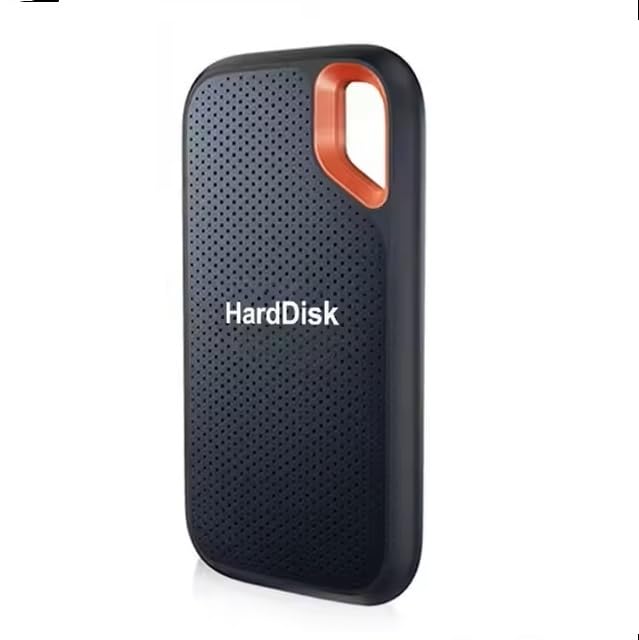4TB Ultra Slim Portable External Hard Drive - Shockproof Anti-Drop USB 3.1 Compatible for PC Desktop Laptop