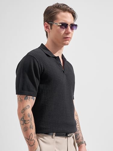 Image of Highlander Men's Polo Tshirt | Flat Knit | Regular Fit | Polo T-Shirt for Man