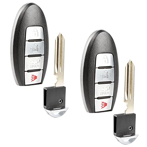 Clé Nissan Armada CWTWBU624 télécommande intelligente 4 boutons pour SUV lot de 2