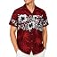 Flower|border|print|design|red
