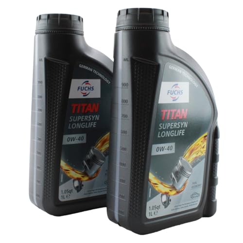 Aceite de motor TITAN SUPERSYN SAE 0W-40 2x1L