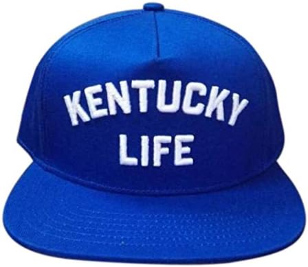 New Blue Kentucky Life Snapback Fitted Cap