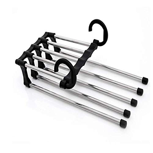 Magic trousers hanger/rack multifunction pants closet hangerrack cabide 5 in one Practical convenient