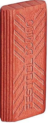 Festool 494862 Domino Tenon, Sipo Mahogany For Outdoor Use, 8 X 22 X 50mm, 300-Pack