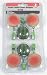 Watermelon Shaped Patio Table Cover Weights, Set of 6