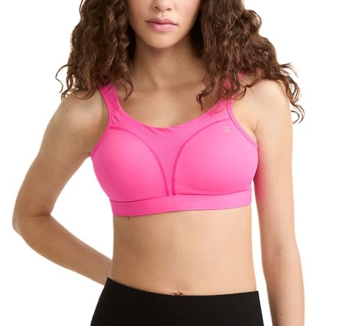 Champion Womens Sports Bra, Maximum Support, High-Impact Sports Bra for Women