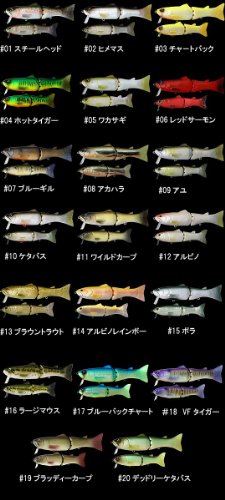 デプス(deps) ビックベイト サイレントキラー 175mm 2.5oz ブラウントラウト #13 2枚目