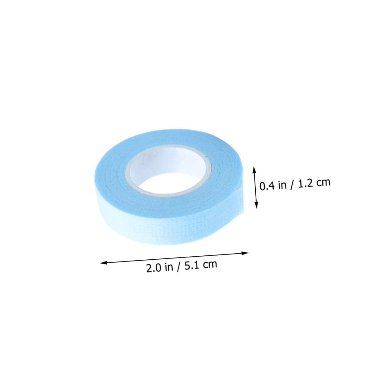 TOVINANNA 12rolls Eyelash Extension Tape Breathable Adhesive Tapes for Green for Isolating Upper and Lower Lashes During Grafting