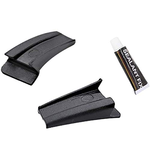 Z8LED Rain Gutter Extension,Hardtop Rain Diverter ABS Drip Rail Extension Rain Gutter Exterior Accessories Compatible with Jeep Wrangler 2018-2020 JL JLU Gladiator JT (Included Glue) - Thumbnail 7