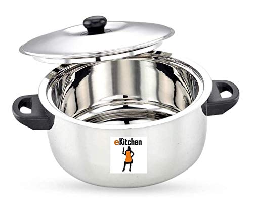 Image of Stainless Steel Casserole /Hot Pot /Serving Pot (1000 ml)