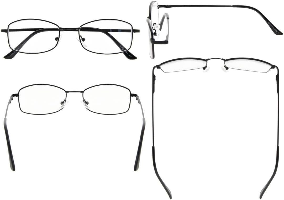 Eyekepper Women Reading Glasses With Memory Bendable Bridge
