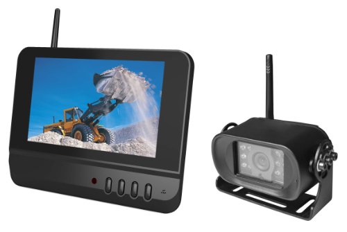 BOYO VISION VTC700R - Digital Wireless Single Camera System with 7Ã¢â‚¬ Monitor for Car, Truck, SUV and Van, White