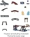 Thomas & Friends Motorized Toy Train Set Crystal Caves Adventure with Thomas, Tipping Bridge & 8 Ft of Track for Preschool Kids Ages 3+ Years​