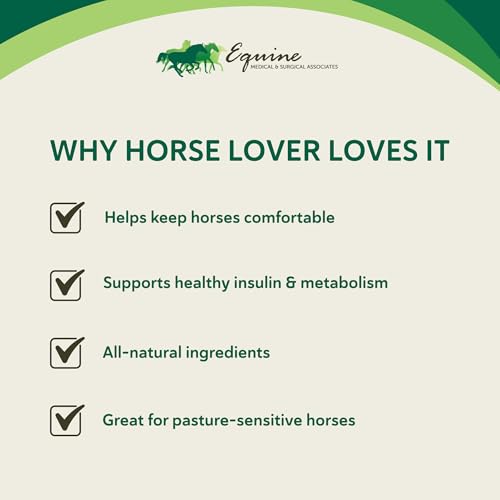 HEIRO Healthy Equine Insulin Rescue Nutritional Supplement for Horses, Natural Herbal Blend with Magnesium & Vitamin E, Supports Normal Metabolic Function & Hoof Comfort (40 Servings) - Image 4