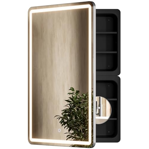 24x36 LED Cabinet with 3X Magnifier