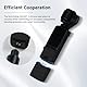 Founist Pocket 3 Case Für DJI Osmo Pocket 3 Zubehör DJI Osmo Pocket 3 Tasche, Silikonhülle Für DJI Osmo Pocket 3 Case, 6 teiliges