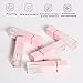 FZBNSRKO 6Pcs Gradient Pink Lip Gloss Tube Vial Empty Refillable Lipstick,Lip Gloss DIY Makeup Lipstick Tube Feminine Products,8ml