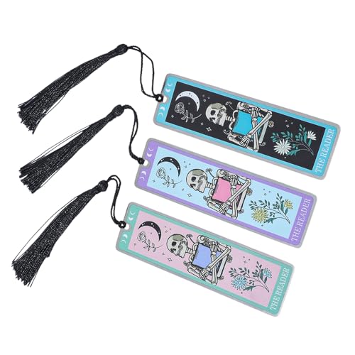 ���j�[�N�ȃX�J�����[�_�[�u�b�N�}�[�N 3�� - ���^���u�b�N�}�[�N �u���b�N�^�b�Z�� ���ƃo���̖͗l �_�[�N�S�V�b�N���D�Ƃ̂��߂́uThe Reader�v�̍��� ���� �ǎ� �t�@���^�W�[�M�t�g �S�V�b�N�M�t�g (3��C)