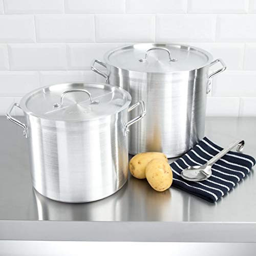 Vogue 300mm Aluminium Stockpot - 18.75L Capacity - Image 5