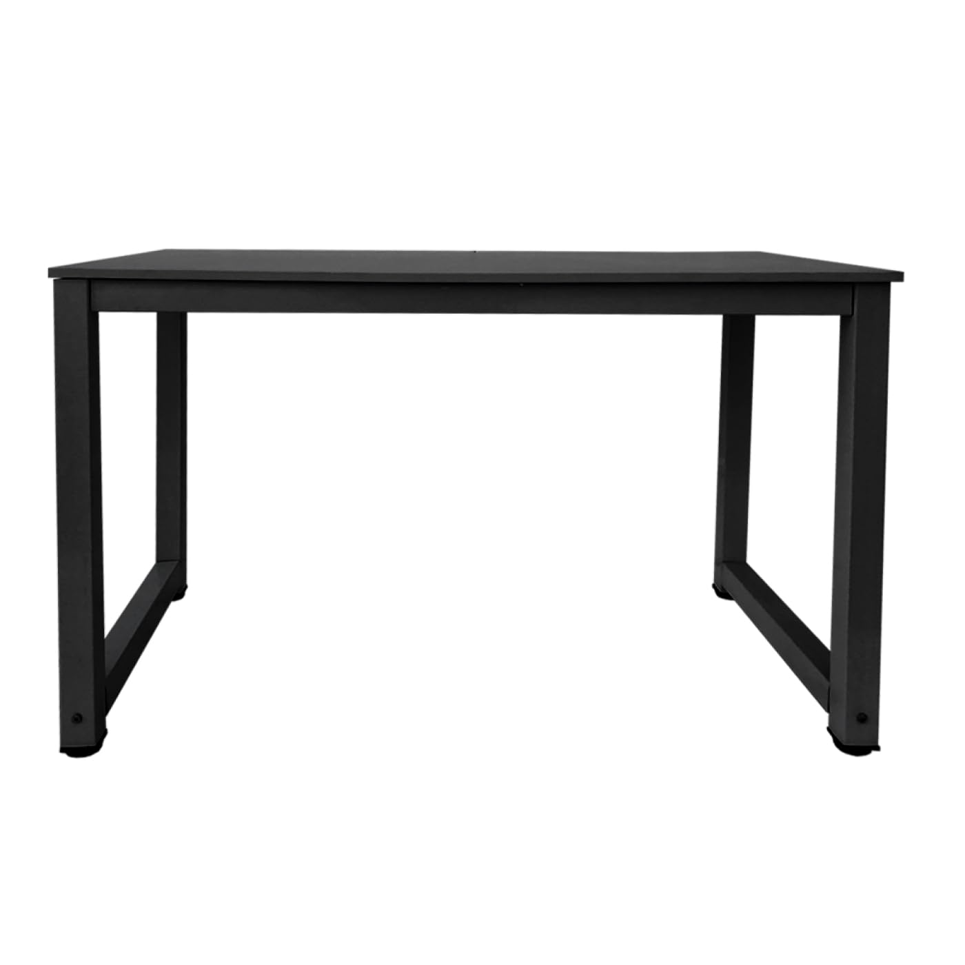 VDD Table d'ordinateur de Bureau - Table de Cuisine - Bois métal - 120 cm x 60 cm - Noir