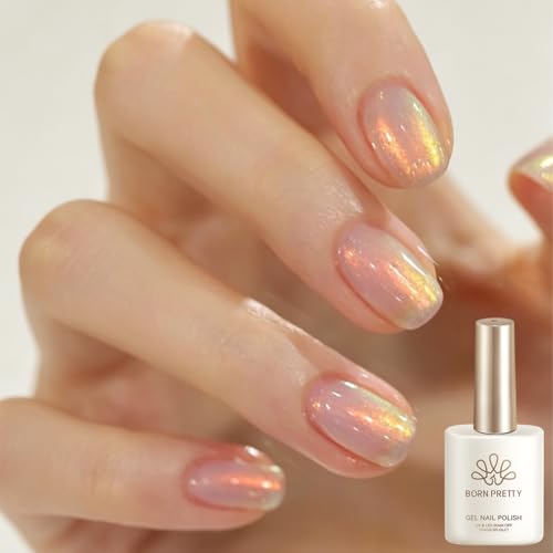 Born Pretty Aurora Gel Nail Polish Shimmer Glitter Iridescent Gel Polish