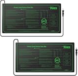 iPower GLHTMTSX2 2-Pack Durable Waterproof Seedling Heat Mat 10