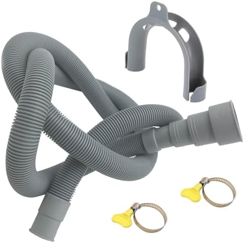 Crochet Tuyau Vidange Lave-linge, Accessoires Remplacement Pour Machine à Laver WH41X10133, Livraison Directe