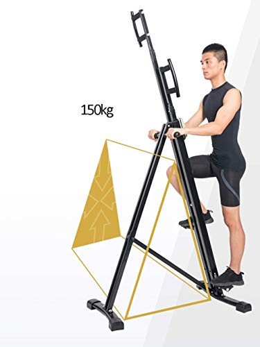 Image of Vertical Mountaineer, Foldable Stepper, Climber Machine, Home Fitness Equipment, LCD Counter, 4 Gears Adjustment, Load-B
