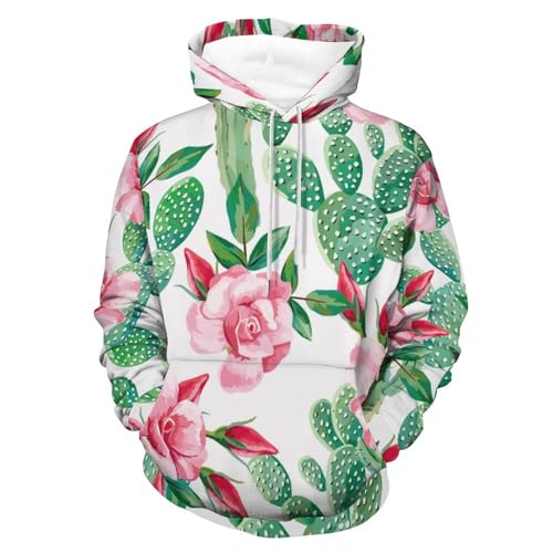 Sweats à capuche Fleur De Cactus sweat-shirt manche longue idéal pour vos sorties cocooning