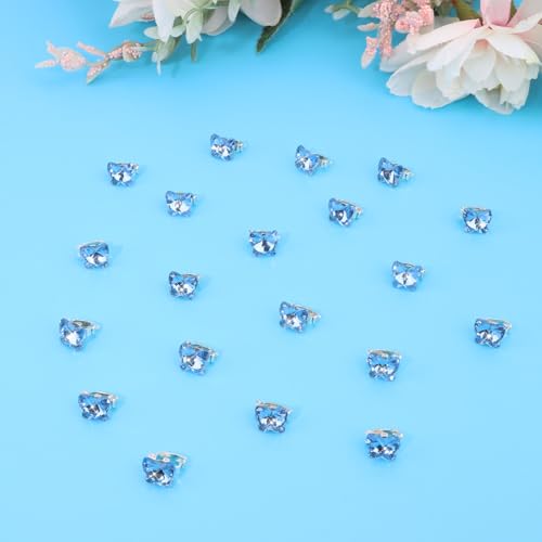 Pinzas de Mariposa Mini Blue 20 Piezas miniatura 7