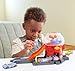 Hot Wheels Toy Car Track Set, Gumball Machine Playset with 1:64 Scale Die-Cast Donut-Shaped Vehicle & Speed Snap Track, Downtown City Candy Shop