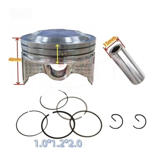 Kit cylindre piston 67mm pour CRF230F 233CC 2007-2015 avec axe et 15 segments