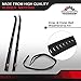 MAPM Driver And Passenger side Inner & Outer Belt Weatherstrip Kit, Weatherstrip Seal Door Window Glass Run Channel Kit For Chevy/GMC Truck, 1981-1991