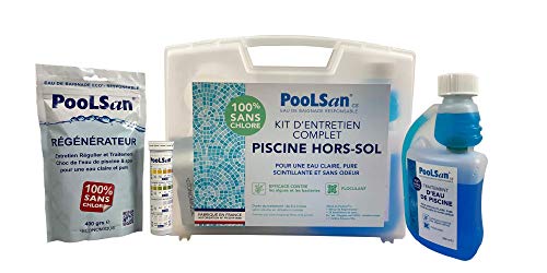 Kit piscine hors-sol traitement sans chlore Cover
