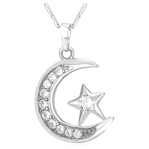 U7 Statement Islamic Jewelry Platinum Plated Necklace Cover