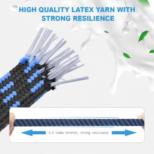 Image of Bungee Cord for Bike Luggage, Suit Cases & Car Luggage | Adjustable Length Bike Rope for Luggage with High Elasticity & Strength (Blue)