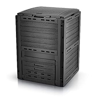 Foto di VOUNOT® Compostiera da Giardino, 300L Composter da Esterno, Nero