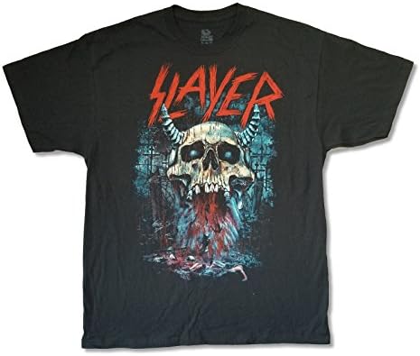 Slayer Bloody Rain Tour 2015 Black T Shirt Kerry King