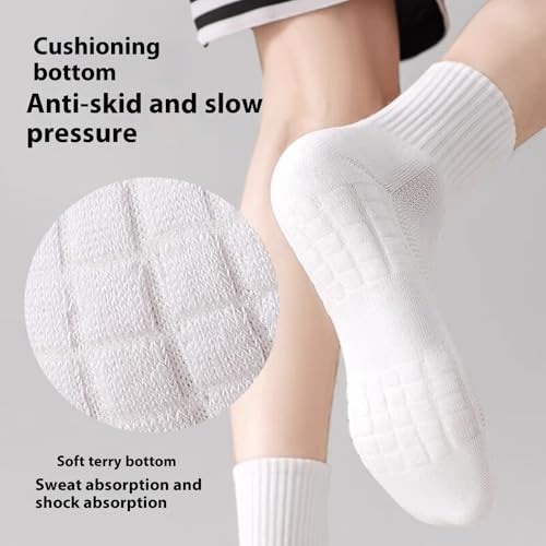 Unisex Athletic Running Socks for Spring Four Seasons Common Crew Socks Series 262